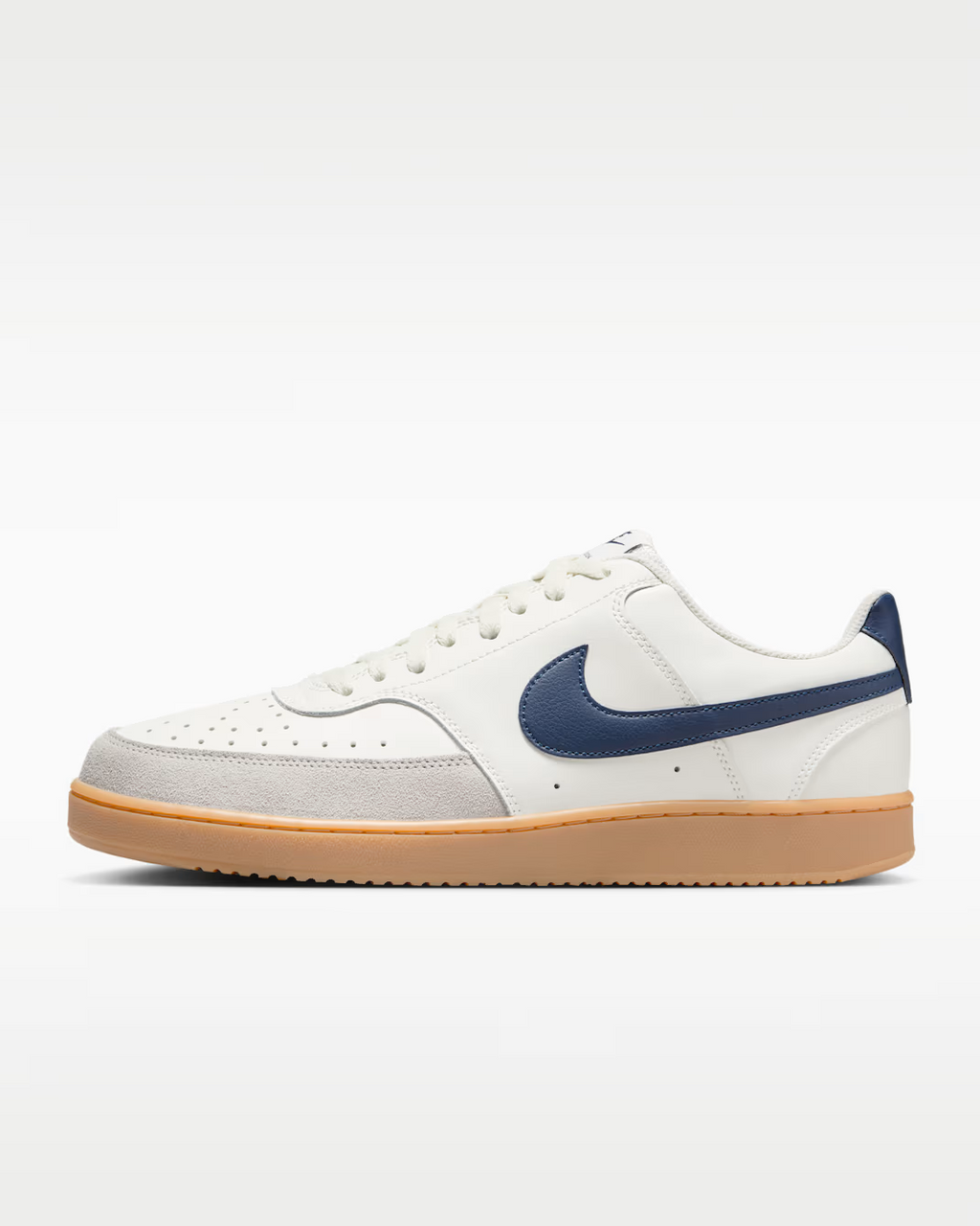 NIKE COURT VISION LO CREAM/GREY/NAVY