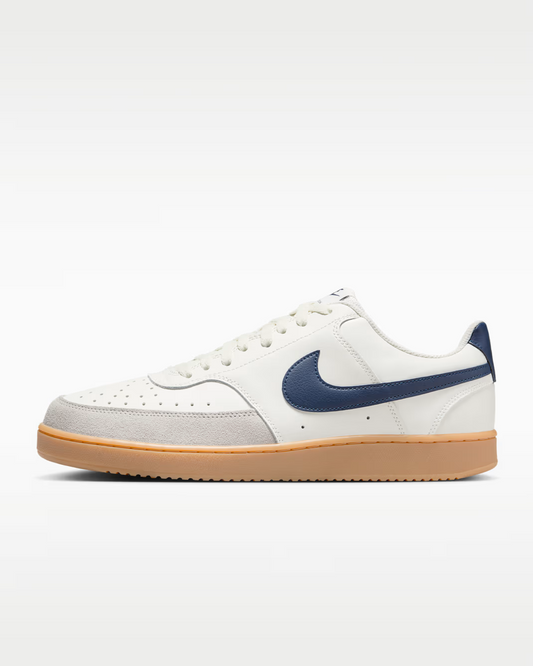 NIKE COURT VISION LO CREAM/GREY/NAVY