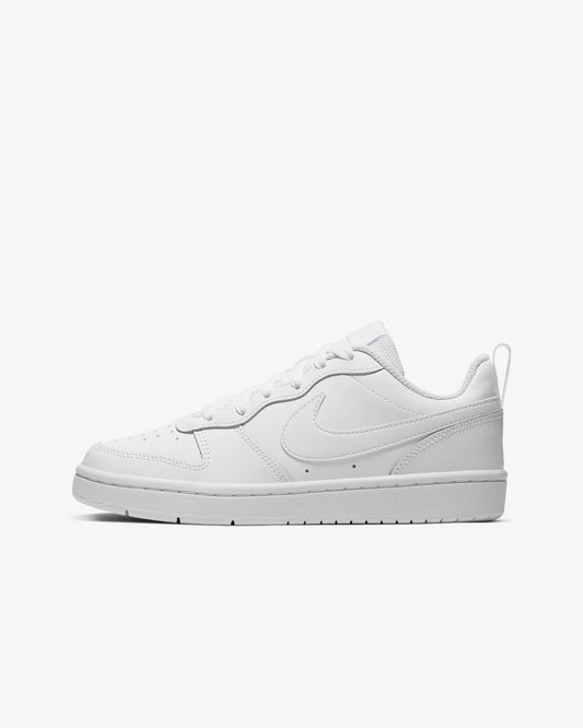 COURT BOROUGH WHITE LOW BQ5448-100 # 3.5Y