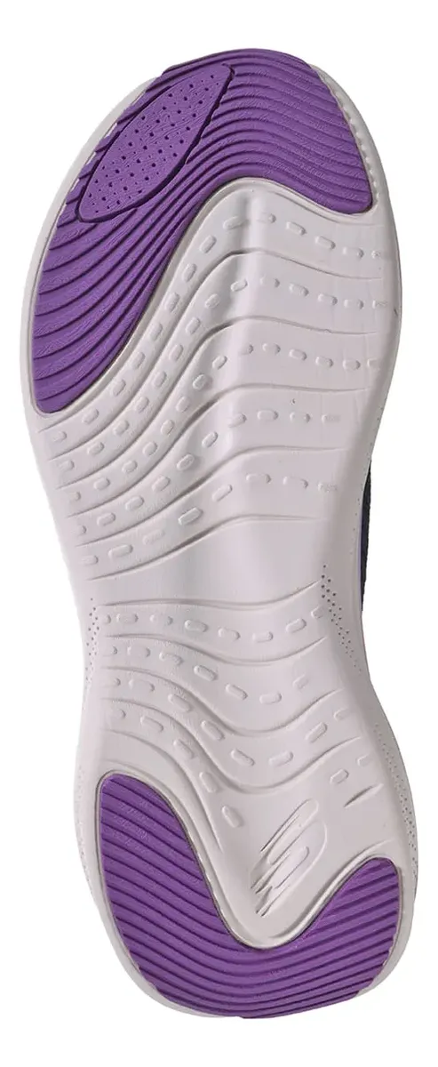 SKECH CLOUD-DREAMY HUES BLK/PURPLE MUJER