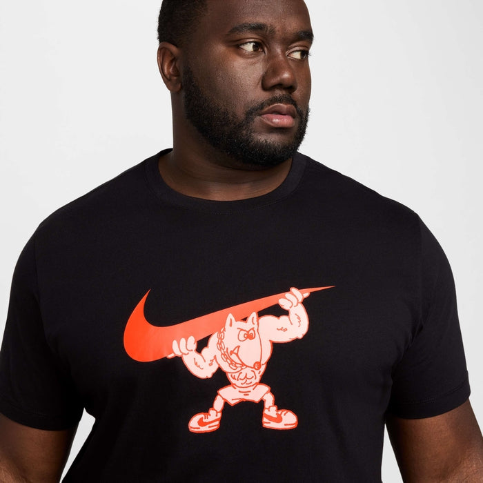 NIKE  TEE IKYKY GYM CULT BLACK