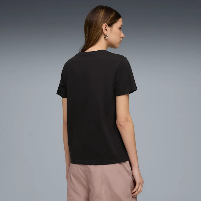 ESS ELEVATED COMFORT LOGO TEE BLACK