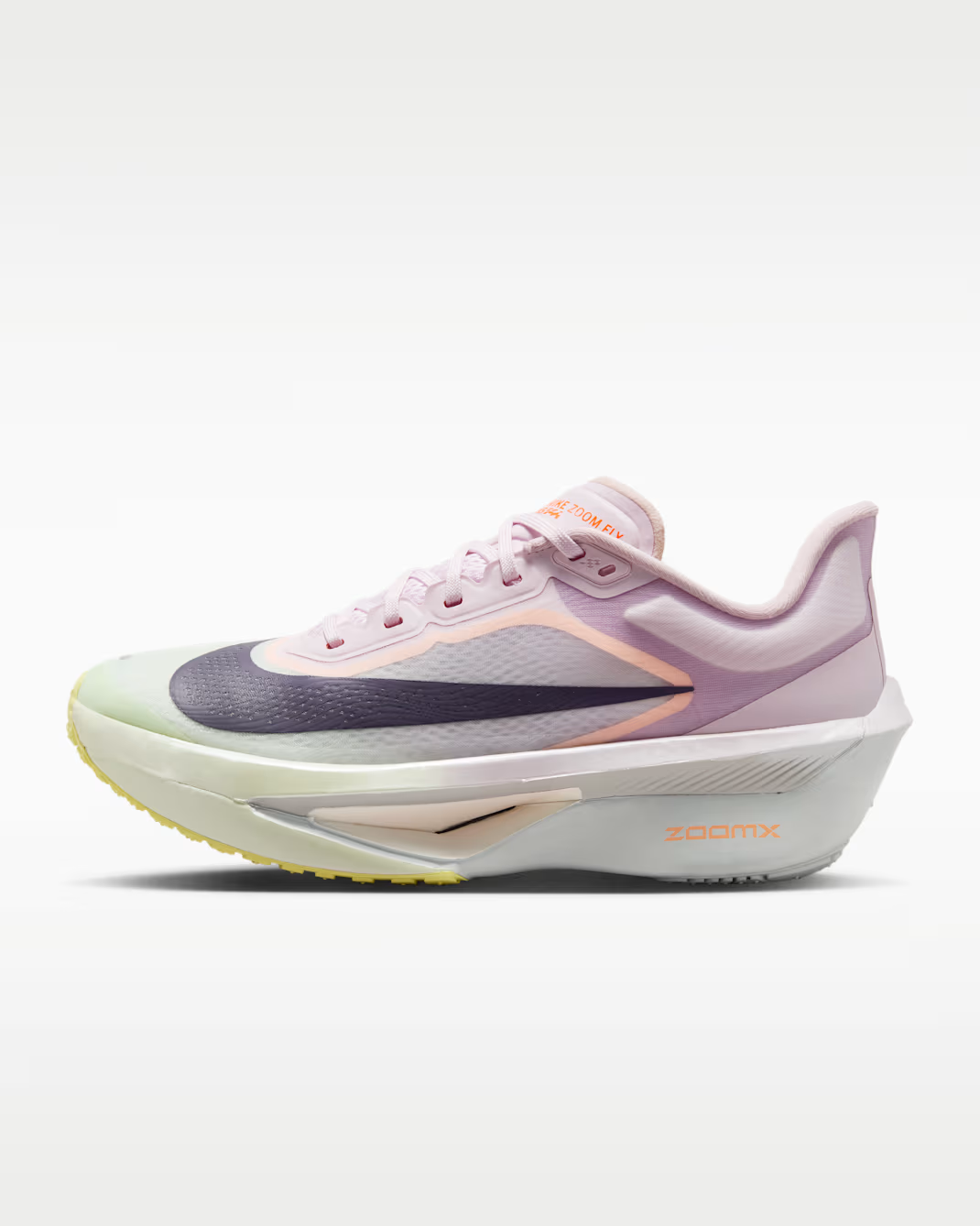 NIKE ZOOM FLY 6 PURPLE/GREEN/GREY MUJER