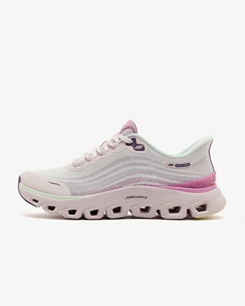 SPORT WOMENS ARCH FIT GLIDE-STEP WAVE PURPLE