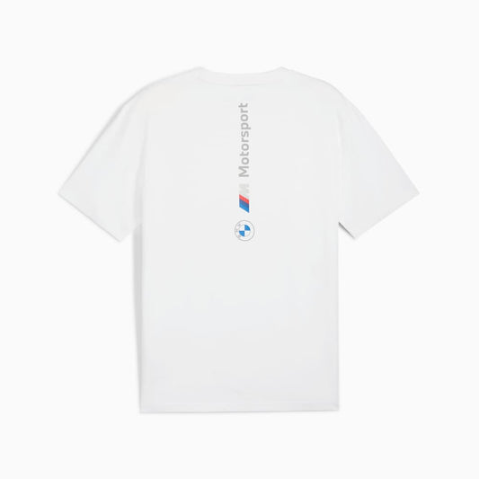 PLAYERA PUMA BMW MMS ESSENTIALS WHITE