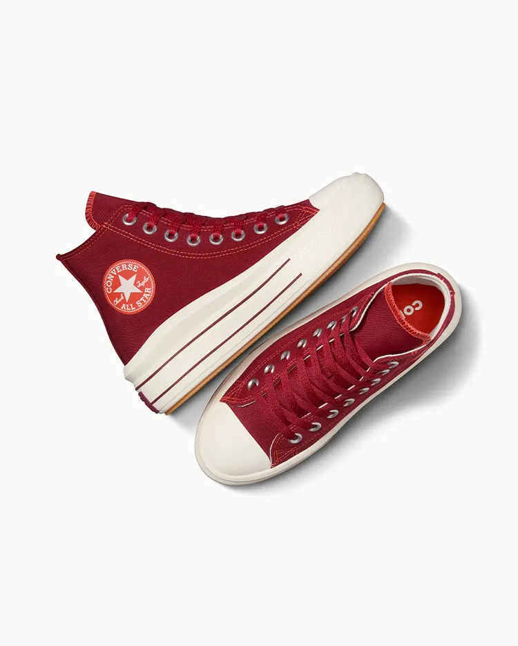 CONVERSE CTAS MOVE HI PARK RED/EGRET/VERMILLION RED