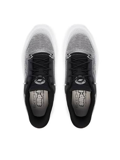 GOWALK MAX CUSHIONING HYPER WHITE/BLK HOMBRE