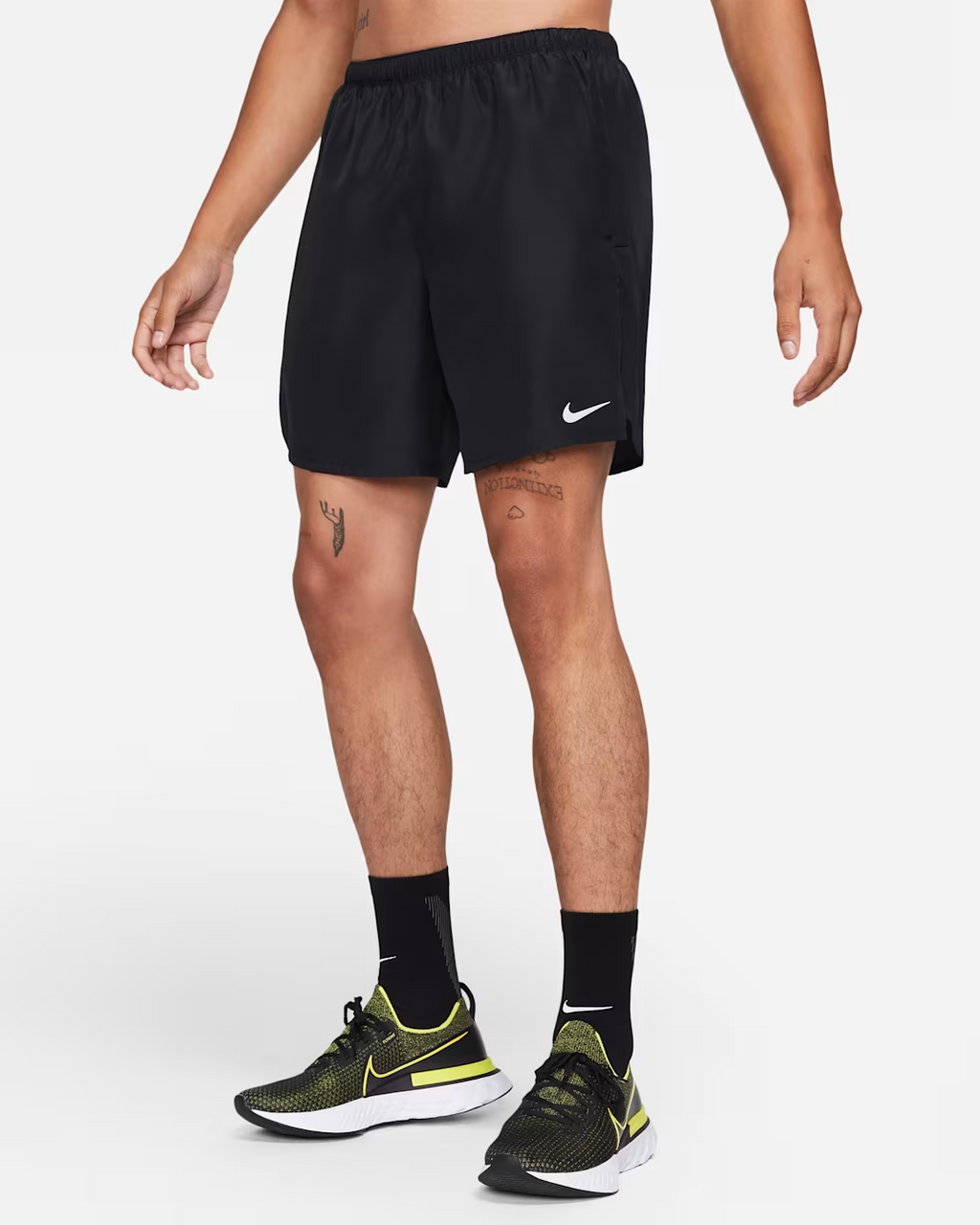M NK DF CHALLENGER SHORT 7BF BLACK