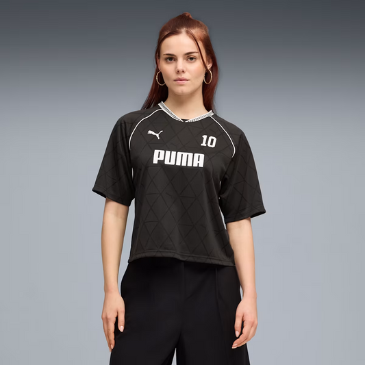 PUMA SPORT RELAXED JERSEY BLACK