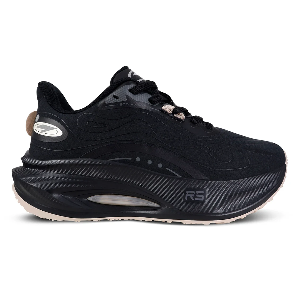 ECO-WOMEN BLACK/BLACK MUJER