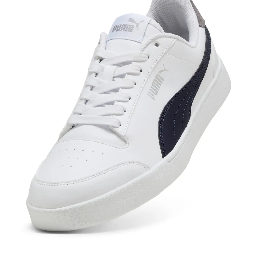 PUMA SHUFFLE WHT/NAVY/GREY