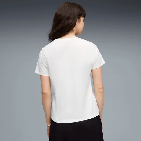 ESS ELEVATED COMFORT LOGO TEE W WHITE