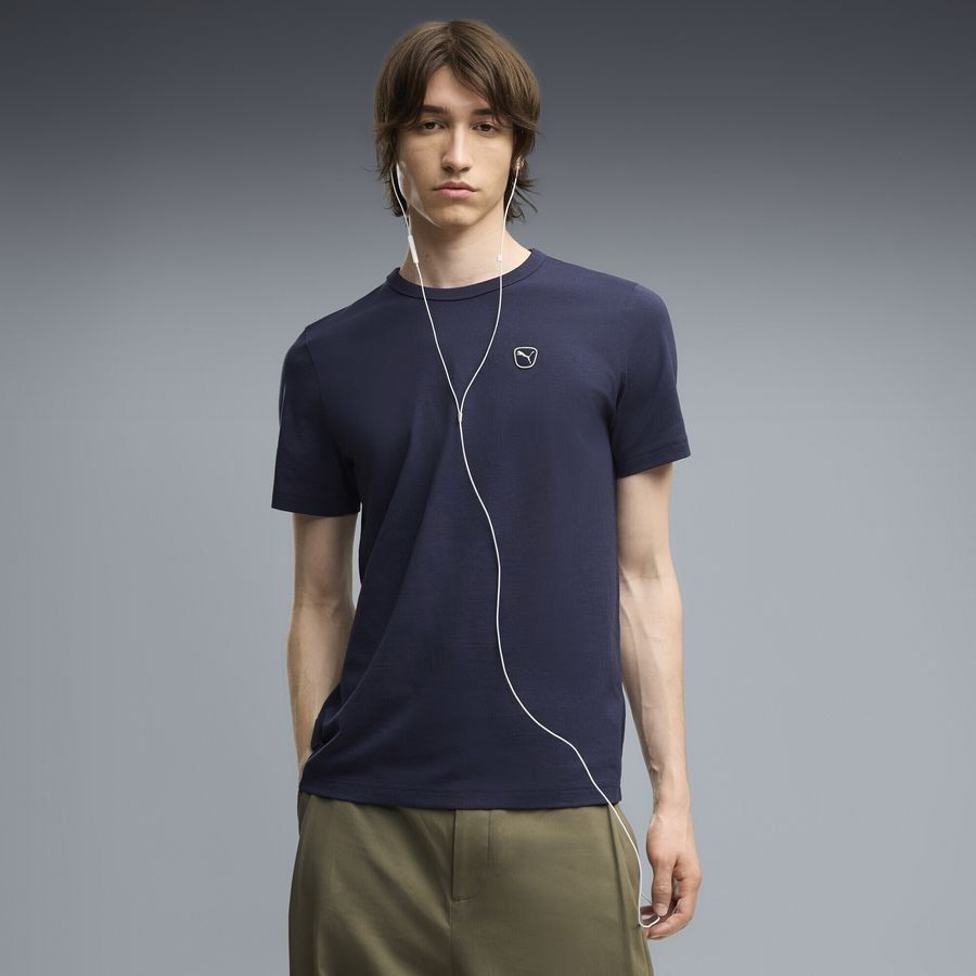 ESS ELEVATED TEE NAVY