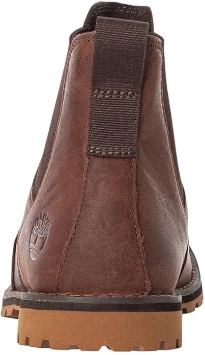 TIMBERLAND ATTLEBORO MID CHELSEA BOOT BRUNETTE  BROWN
