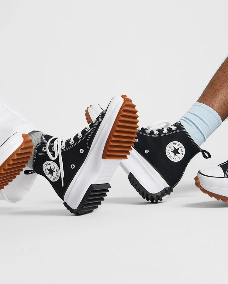 CONVERSE RUN STAR HIKE HI BLK/WHT 166800C # 3