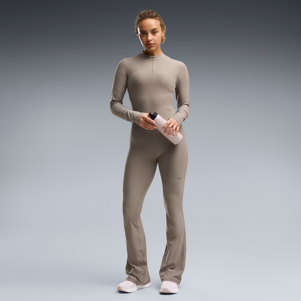 CLOUDSPUN ZIP LS W MOUSE-GRAY