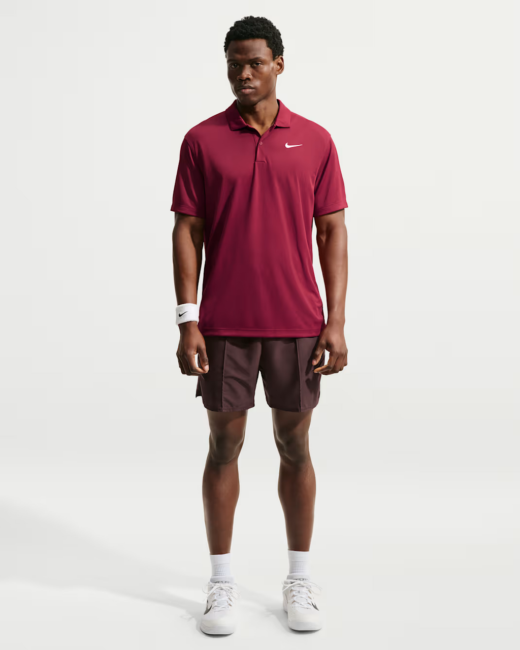NIKE CAMISETA POLO NIKECOURT DRI-FIT (RED) HOMBRE