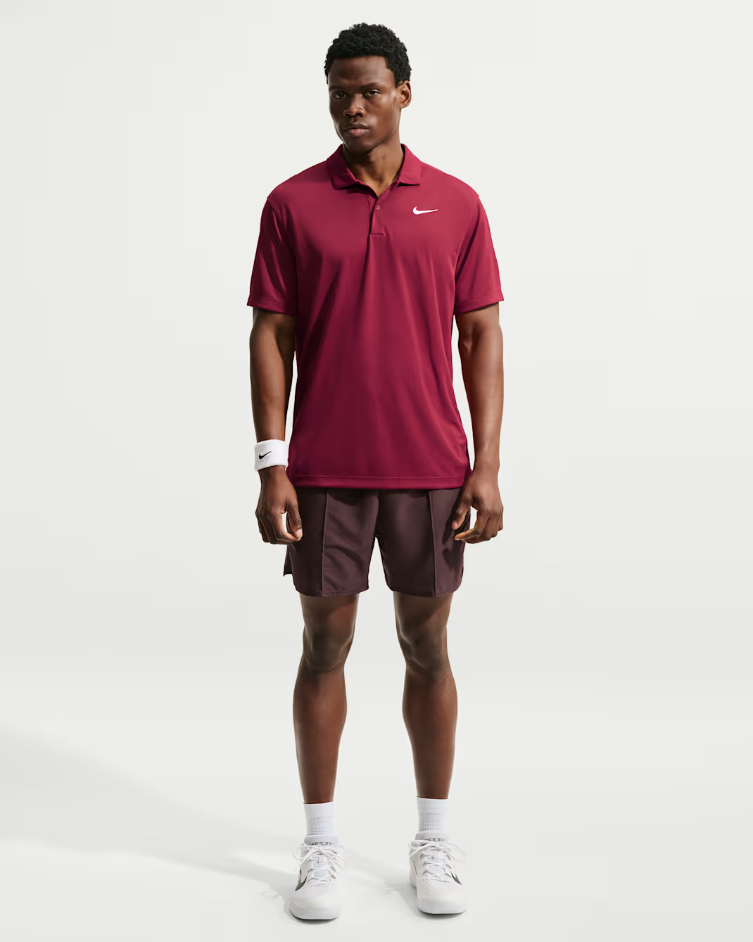 NIKE CAMISETA POLO NIKECOURT DRI-FIT (RED) HOMBRE