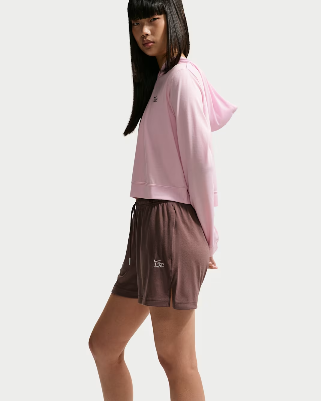 W NSW CHILL KNIT LTWT SHORT - TATTOO/(CHALK)