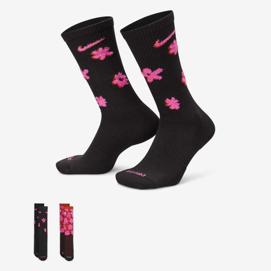 NK EVERYDAY PLUS BLACK/RED/PINK FN9136-901 # S