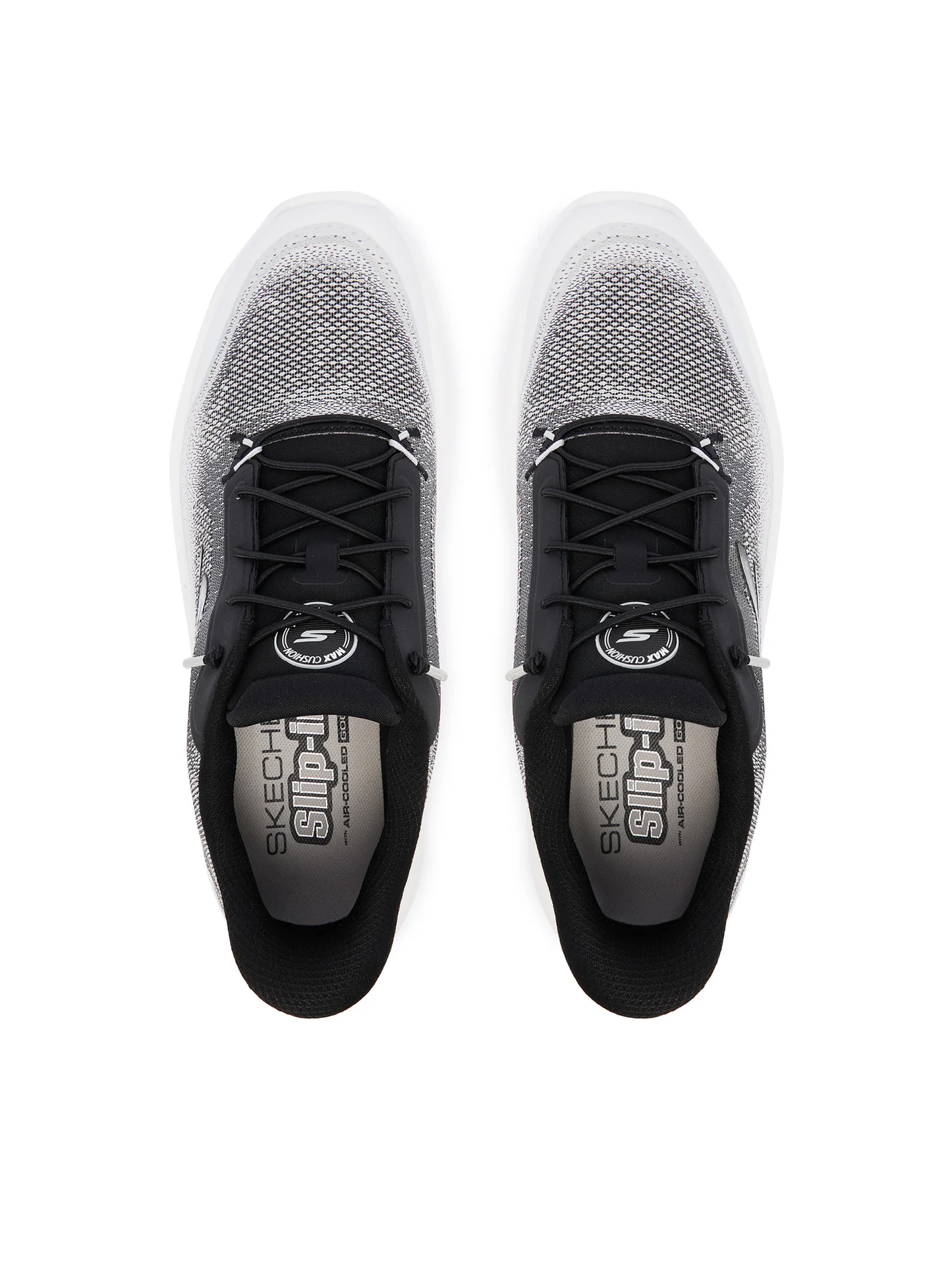 GOWALK MAX CUSHIONING HYPER WHITE/BLK