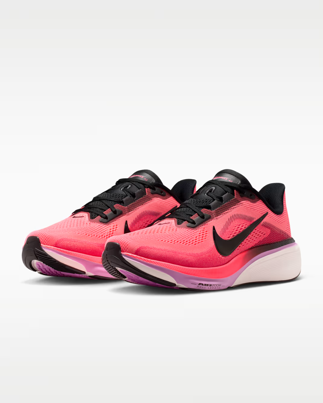 NIKE PEGASUS 42 ORANGE/BLK/PURPLE