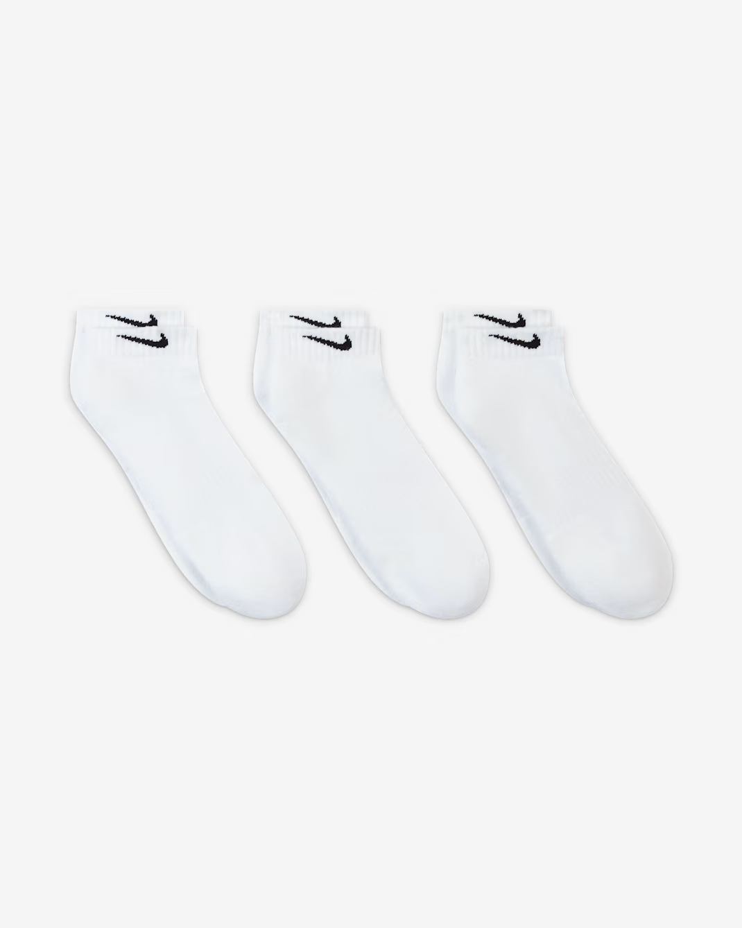 EVERYDAY CUSH LOW 3PR BLACK/WHITE