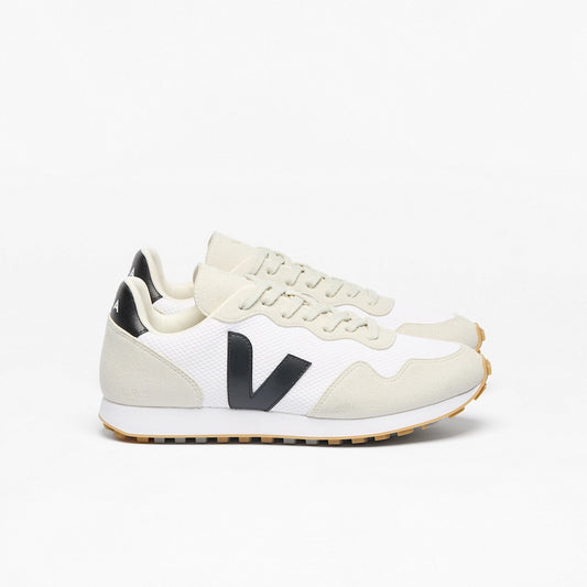 VEJA SDU REC ALVEOMESH WHITE BLACK NATURAL