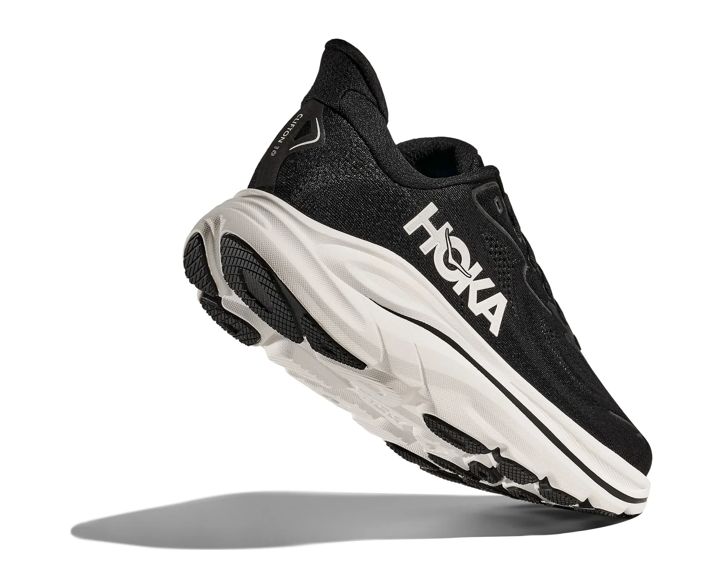 HOKA CLIFTON 10 BLK/WHITE