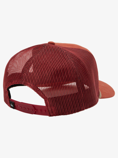 QUIKSILVER CASTER TRUCKER CAP – MARSALA