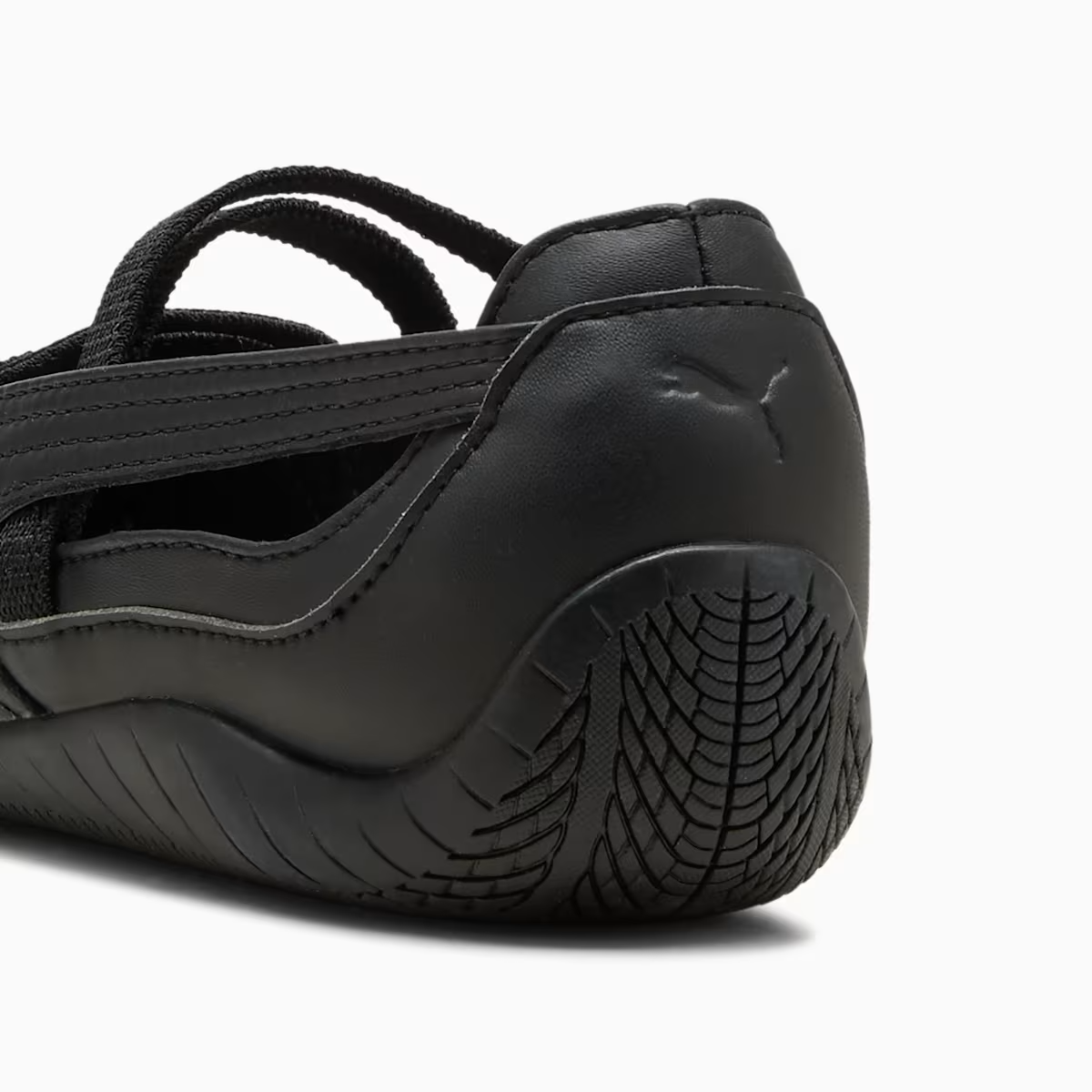 SPEEDCAT BALLET LTHR WNS  BLACK