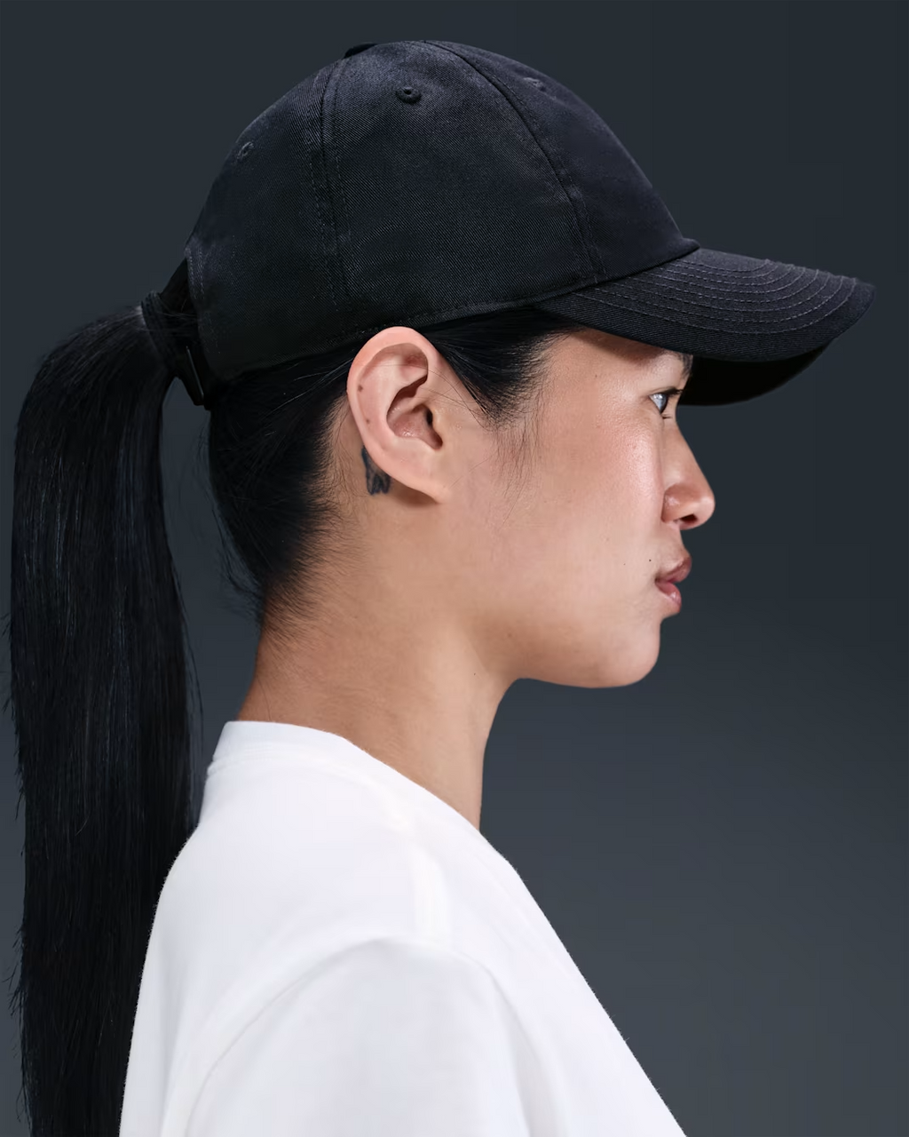 NK CLUB CAP US CB T90 BLACK/WHT