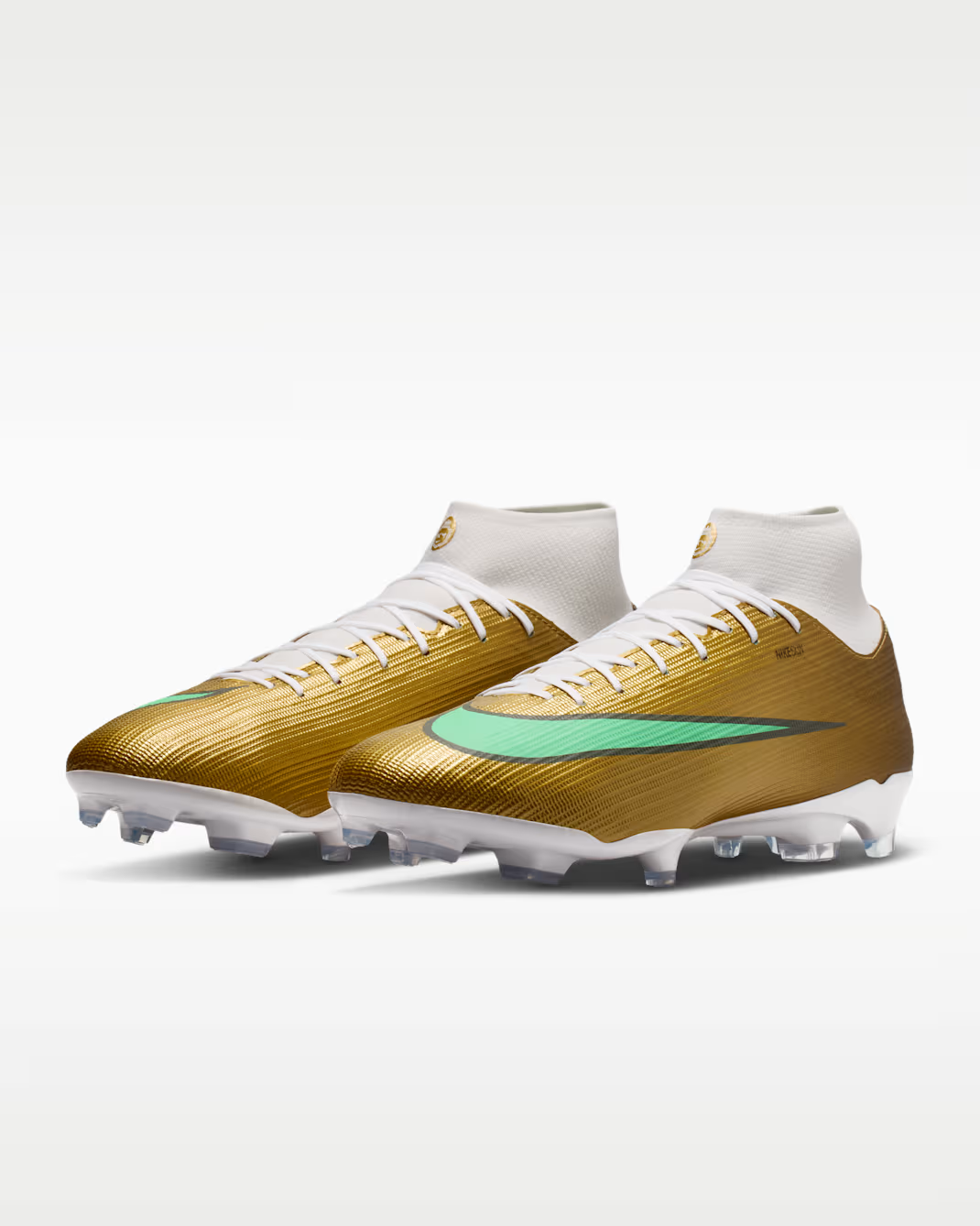 SUPERFLY 11 ACADEMY FG/MG KM GOLD/GREEN/WHT HOMBRE