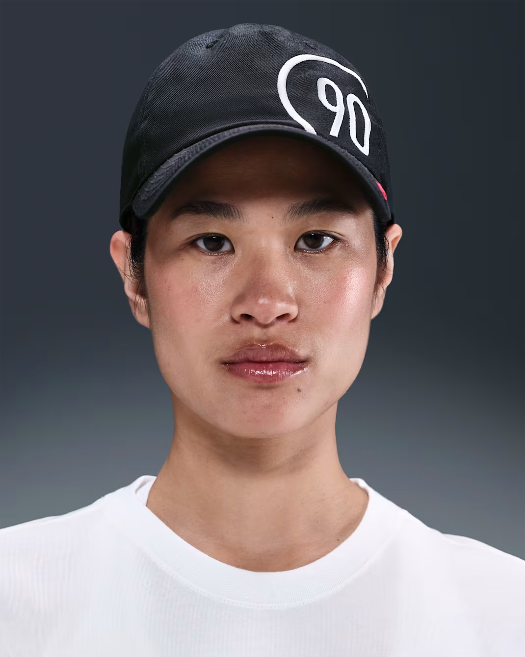 NK CLUB CAP US CB T90 BLACK/WHT