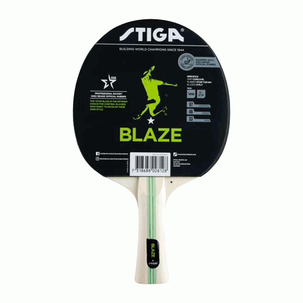 STIGA BAT BLAZE RED 1211-6018-01