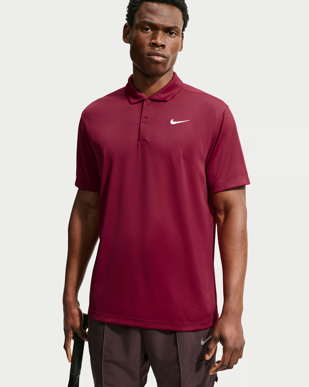 NIKE CAMISETA POLO NIKECOURT DRI-FIT (RED) HOMBRE