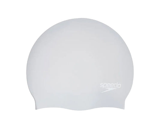 LONG HAIR SILICONE CAP GORRO PARA NADAR GREY