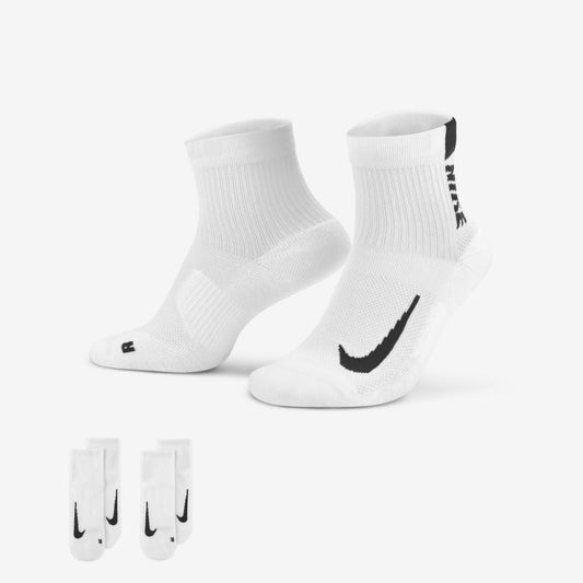 Nike Multiplier Running 2-Pack WHT/BLK