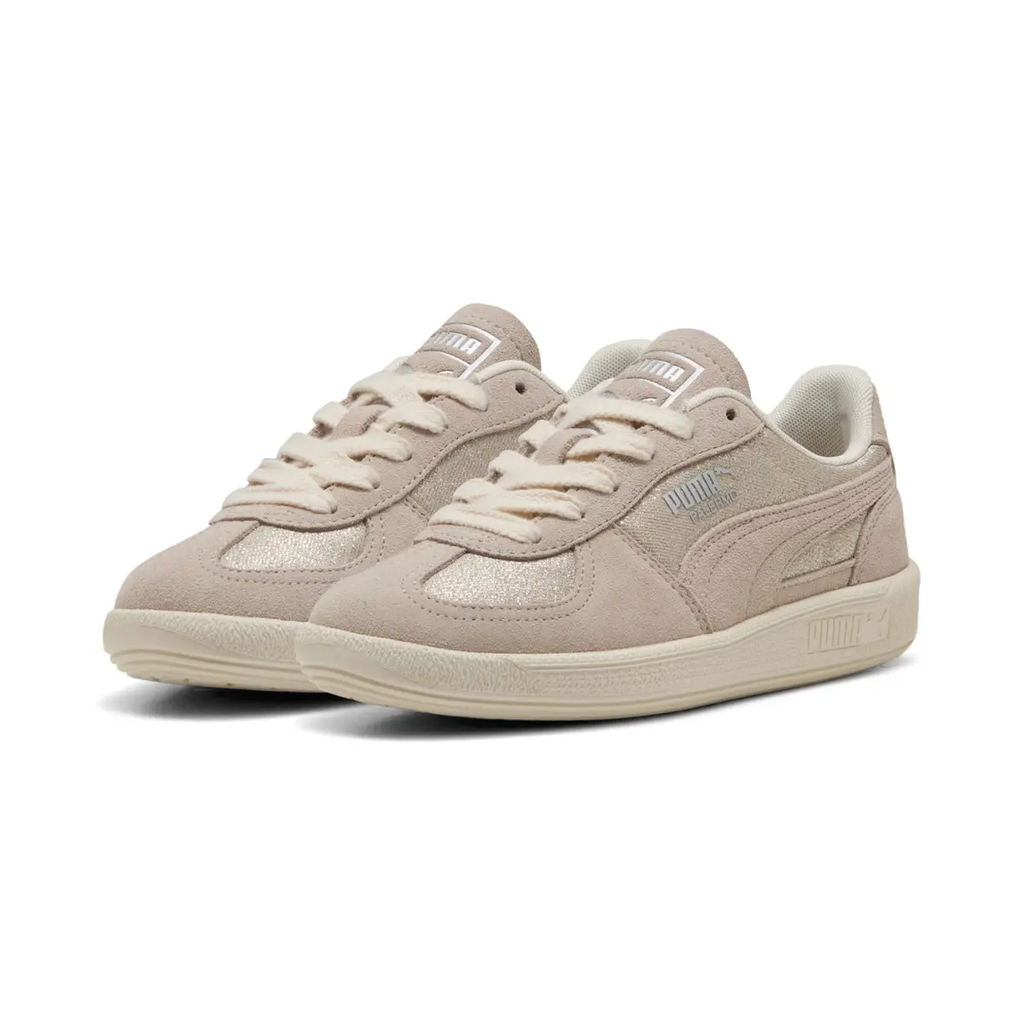 PUMA PALERMO LET IT SHINE BEIGE/SILVER JUNIOR FEMENINO
