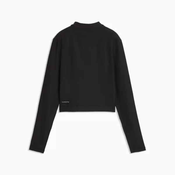 CLOUDSPUN ZIP LS W BLACK