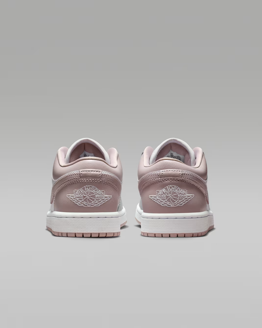 AIR JORDAN 1 LOW WHITE/PINK/GREY