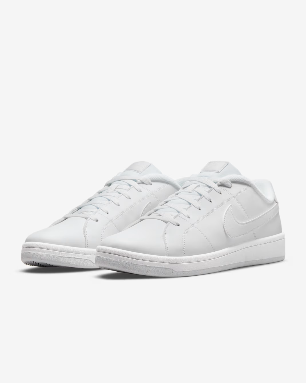 NIKE COURT ROYALE 2 NEXT NATURE "TRIPLE WHITE"