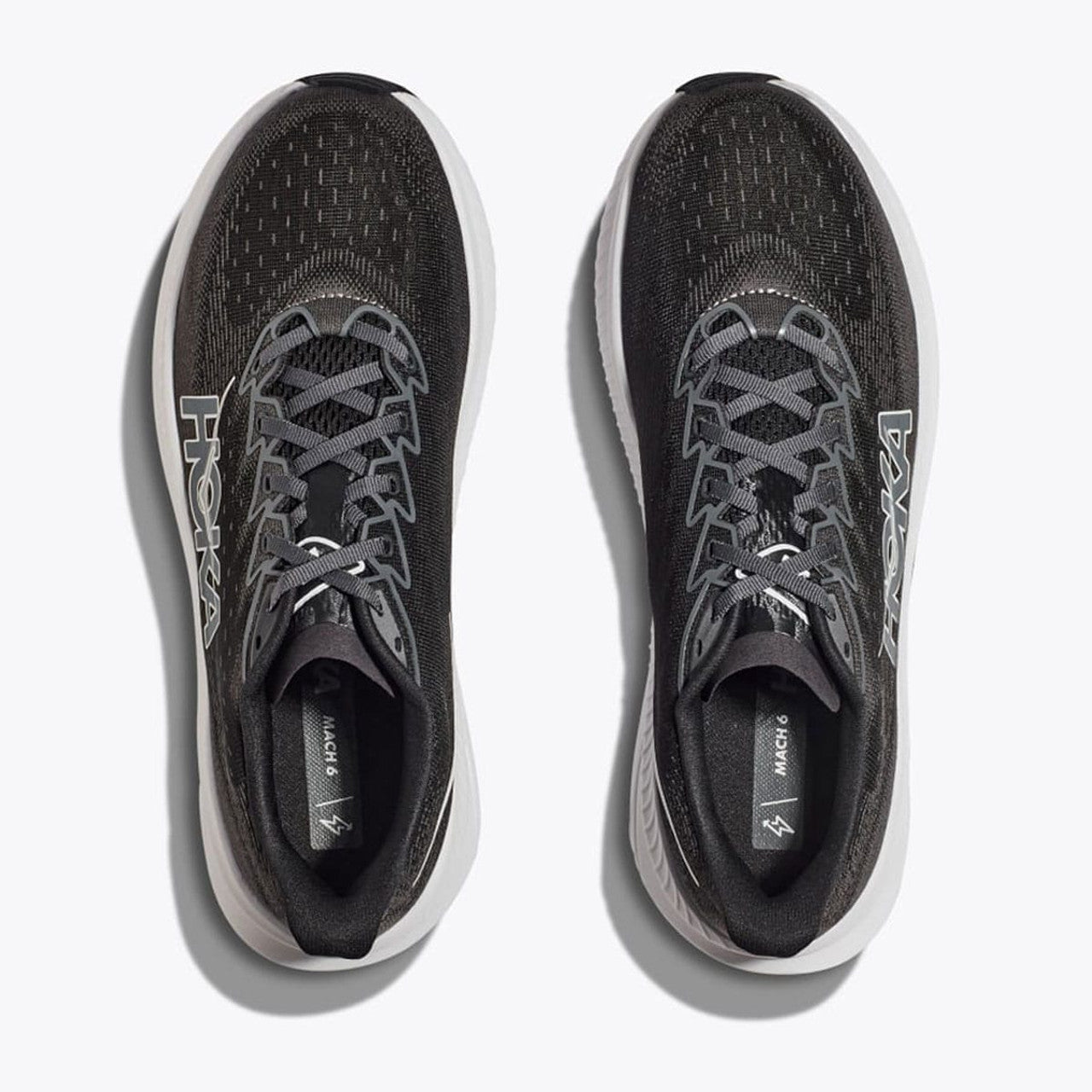 HOKA MACH 6 BLACK/GREY