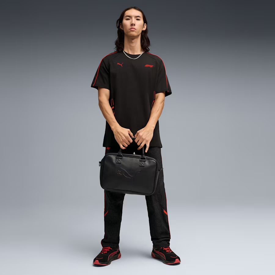 F1 LIFESTYLE T7 TEE BLACK