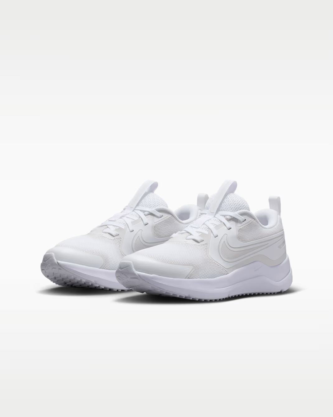 NIKE COSMIC RUNNER GS - WHITE/PLATINUM TINT-WHITE