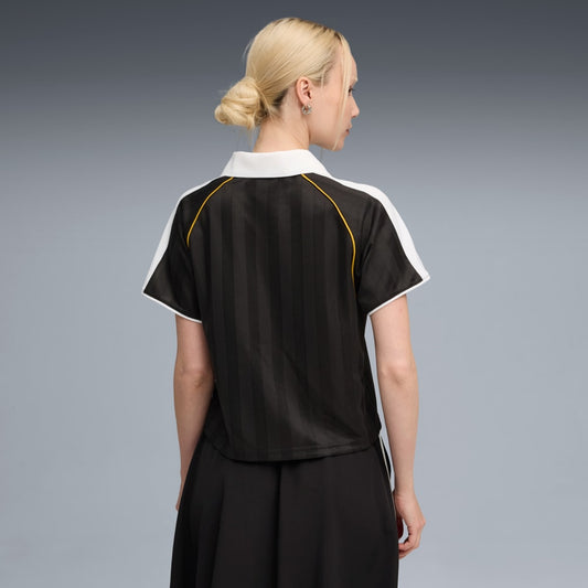 T7 RELAXED FOOTBALL JERSEY BLACK