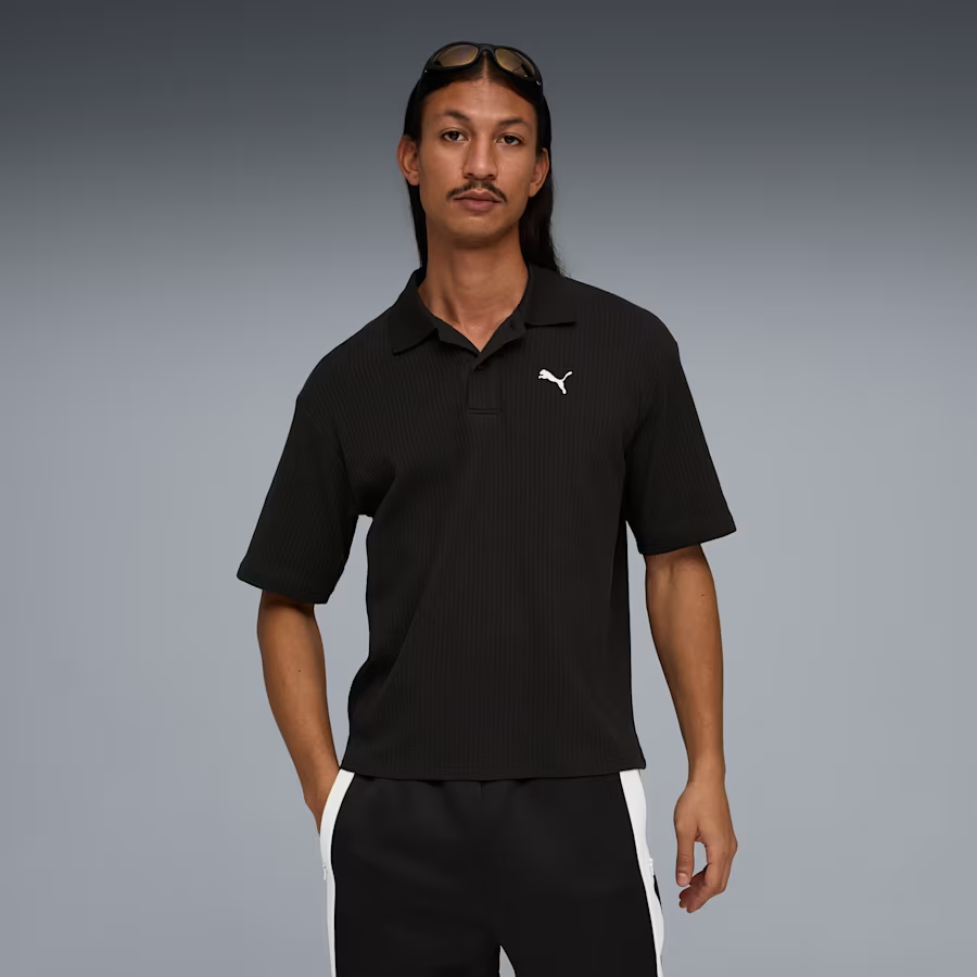 WARDROBE ESS BOXY POLO BLACK