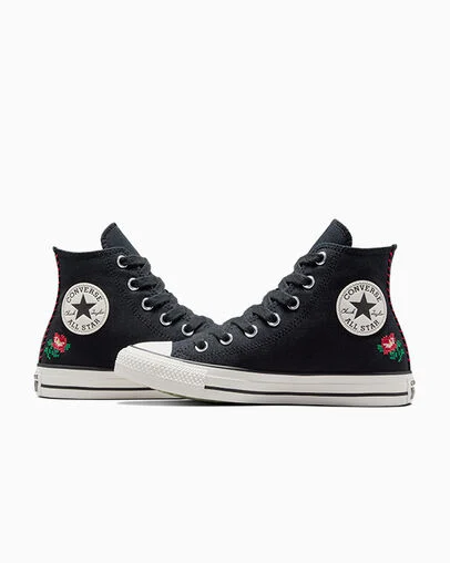 CHUCK TAYLOR ALL STAR HIGH "CROSS STITCH ROSES"