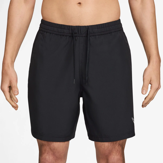 M NK DF FORM 7IN SHORT GFX BLACK/WHT