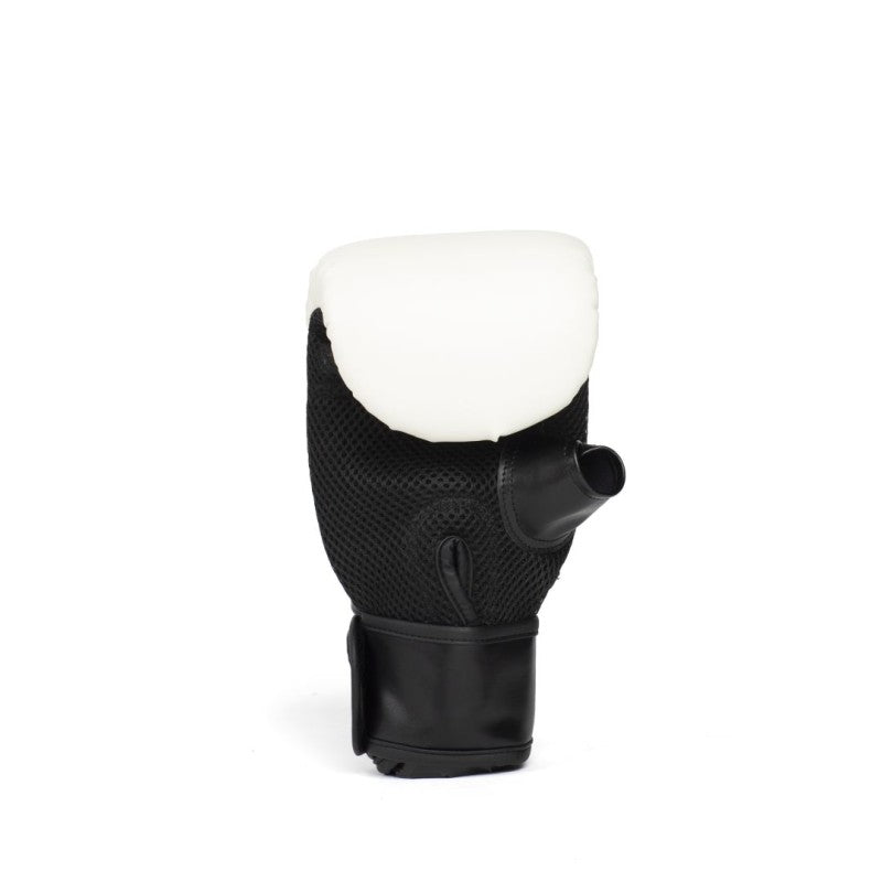 GUANTE BOX EVERLAST ELITE CARDIO WHITE/BLACK